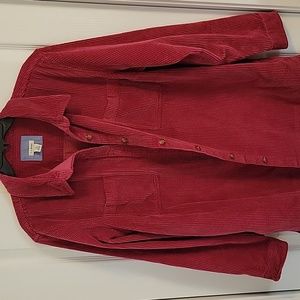 Womens Long sleeved corduroy jacket